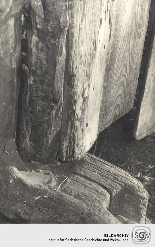 Holzbaudetail in Klein Partwitz