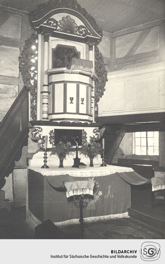 Kirche in Bluno, Innenraum