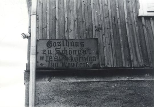 Gasthaus in Schönau, Detail