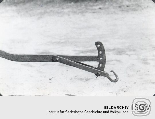 Landwirtschaftliches Arbeitsgerät in Bluno