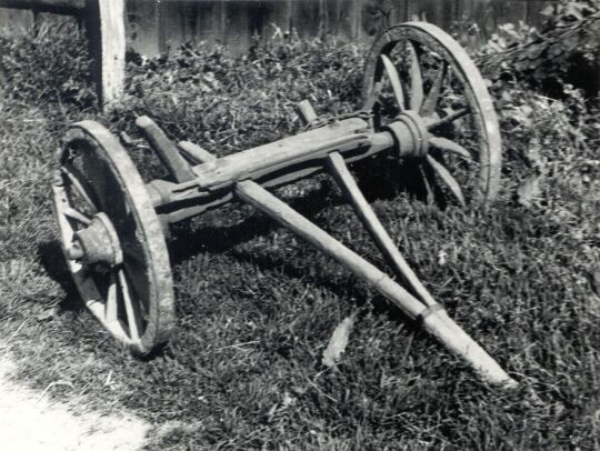 Landwirtschaftliches Arbeitsgerät in Pannewitz