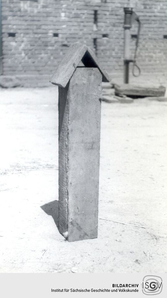 Landwirtschaftliches Arbeitsgerät in Sabrodt