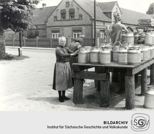 Milchkrüge in Rohne