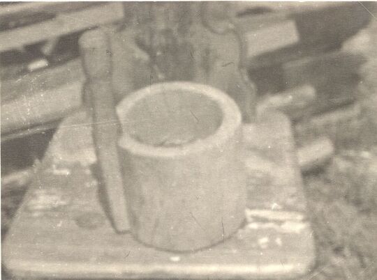 Holzgefäß aus Pannewitz