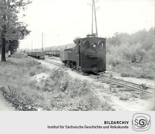 Alte Kohlebahn zwischen Weißwasser und Muskau
