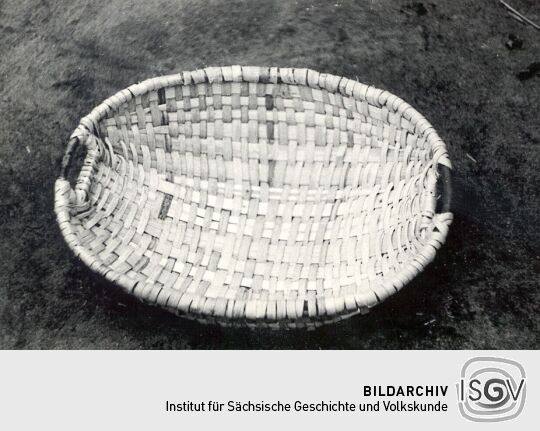 Korbmacherei in Sabrodt