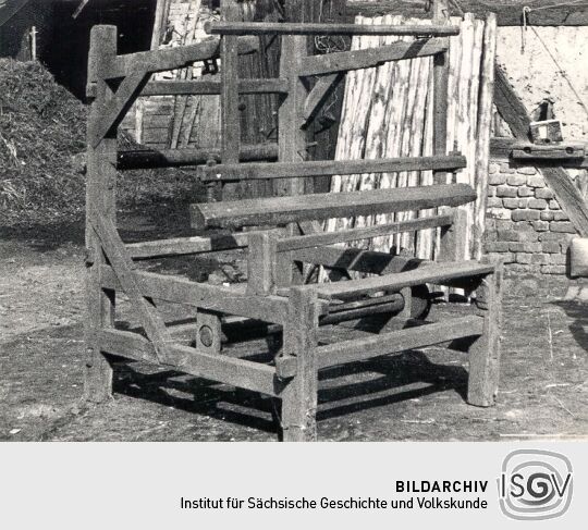 Weberei in Sabrodt, Arbeitstechnik