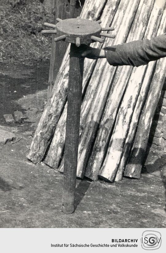 Weberei in Sabrodt, Arbeitstechnik