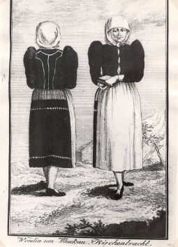 Bild: Kirchgangstracht um Bad Muskau