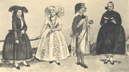 Bild: Die niederlausitzische und Hoyerswerdaer Tracht