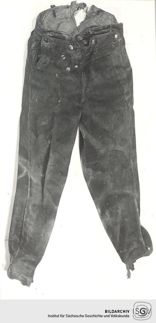 Lederhose für Männer aus Lauske bei Hochkirch