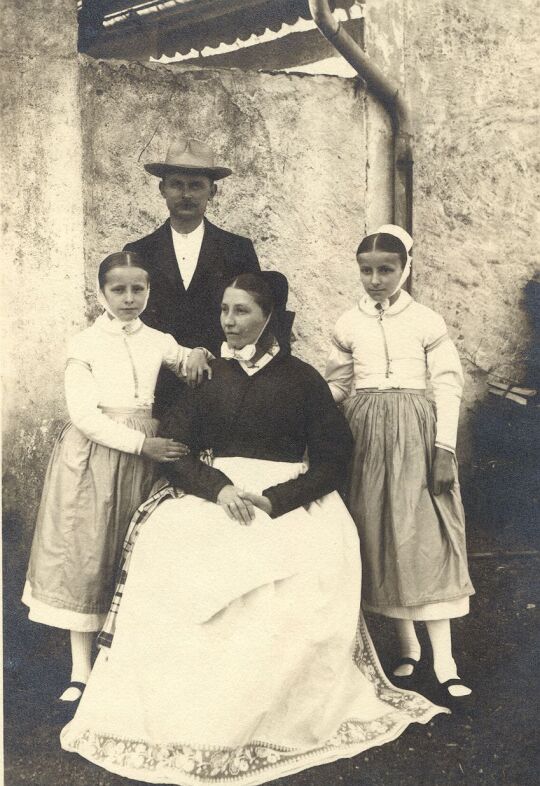 Familienbild aus Zschorna