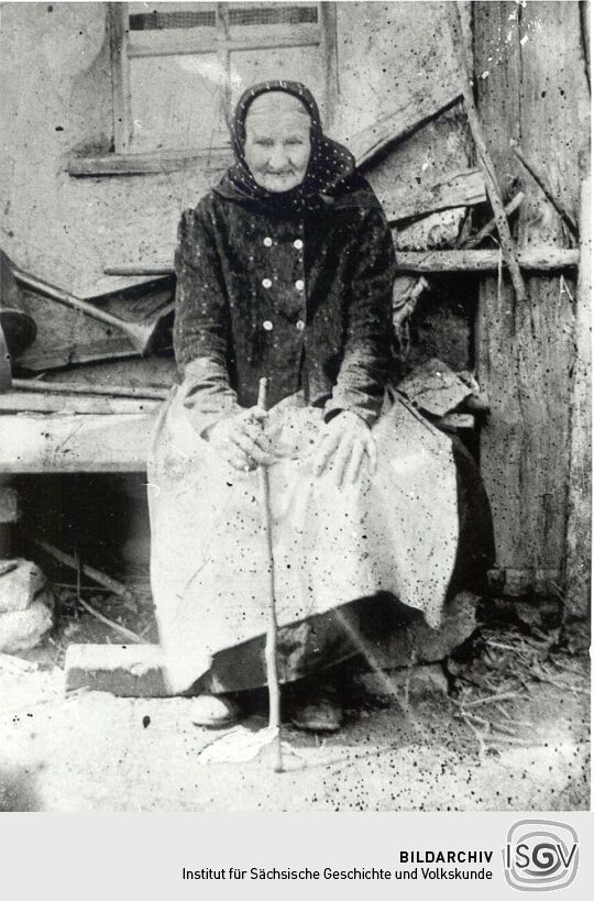 Alltagstracht in Malschwitz