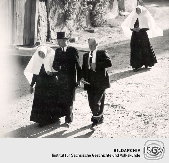 Beerdigung in Crostwitz