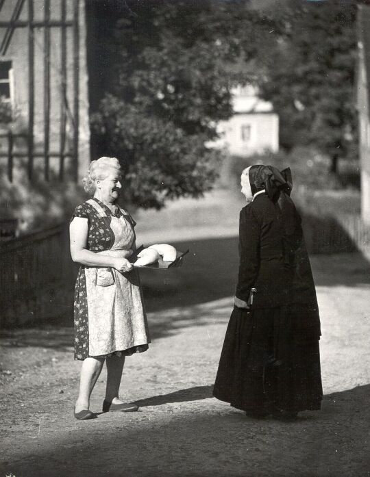 Kirchgangstracht aus Crostwitz