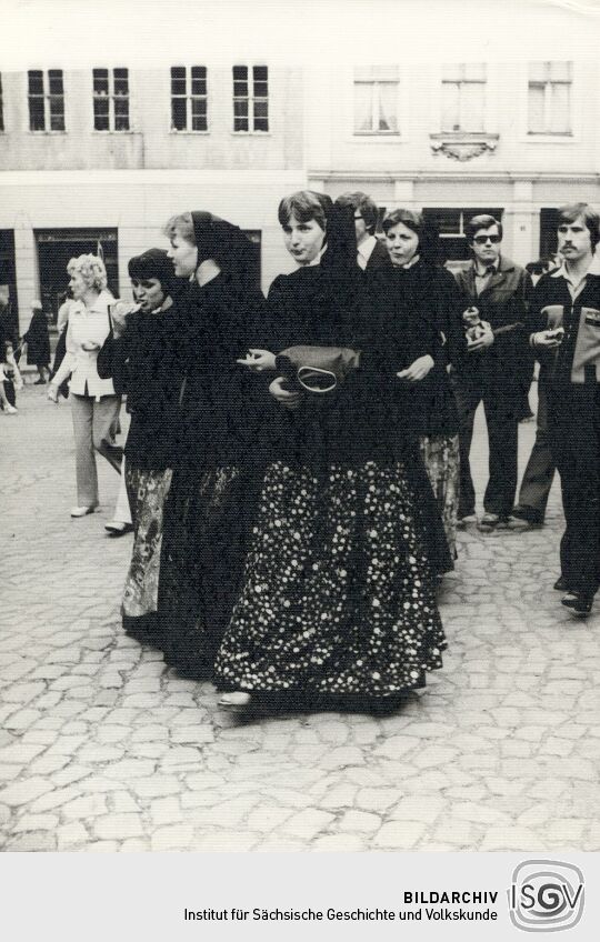 Trachen auf dem Festival der sorbischen Kultur in Bautzen.