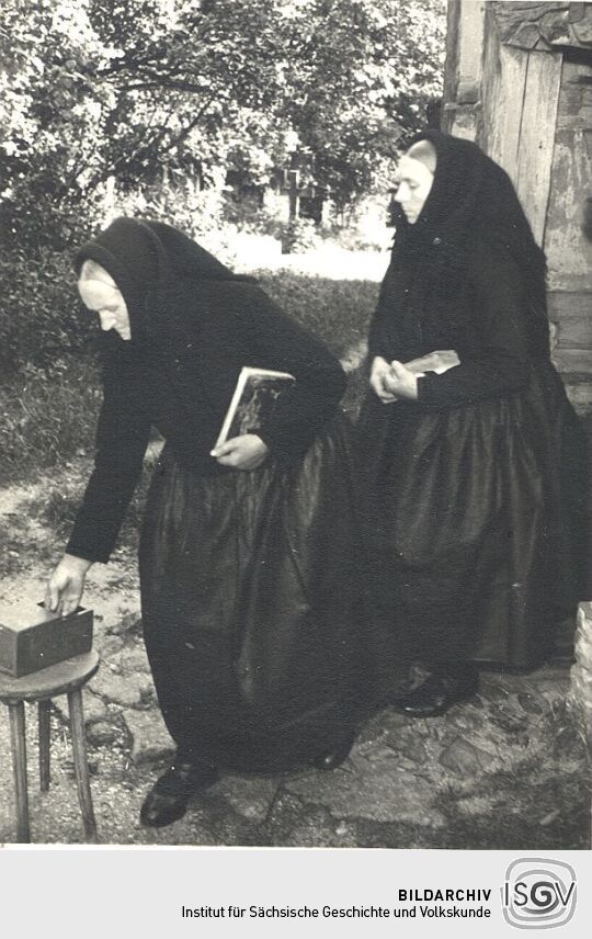 Kirchgangstracht aus Groß Partwitz
