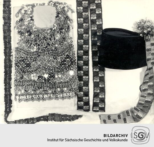 Tracht der Brautjungfer aus Hoyerswerda