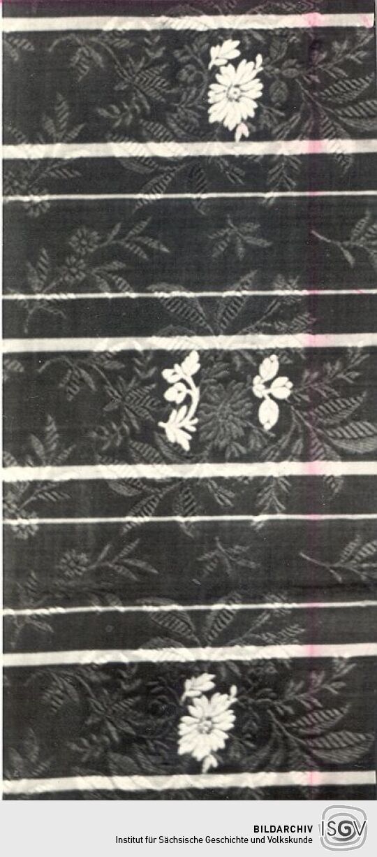 Stoffmuster der Trachten aus Hoyerwerda