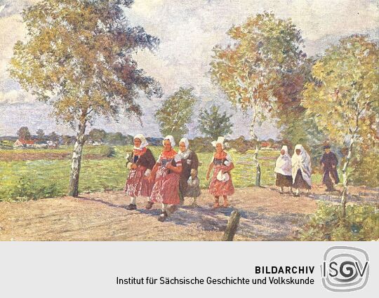 Wendischer Kirchgang in Schleife