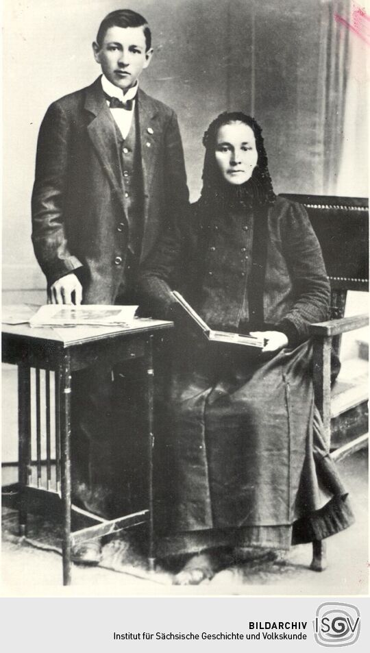 "Polnische" Kirchgangstracht aus Nochten