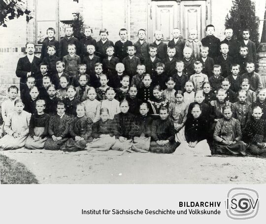Schulfoto aus Klitten