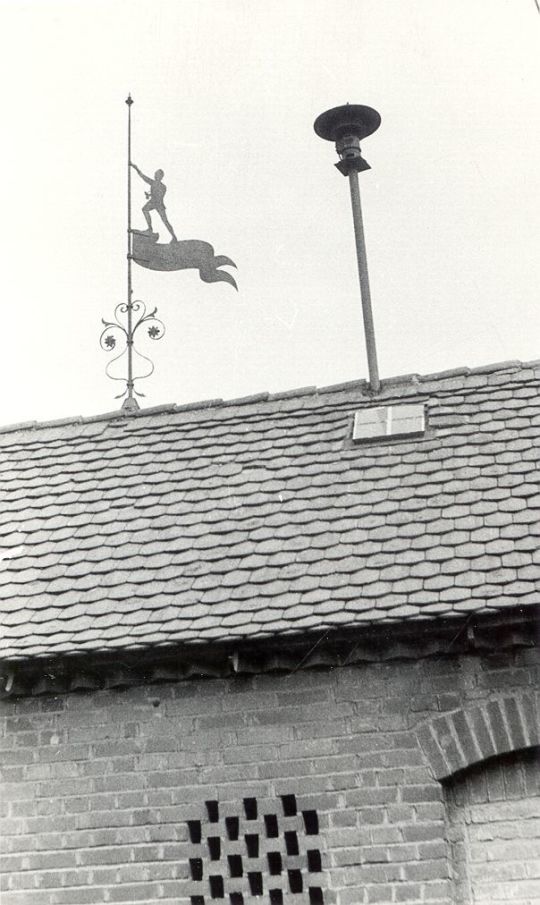 Dachfahne in Rodewitz