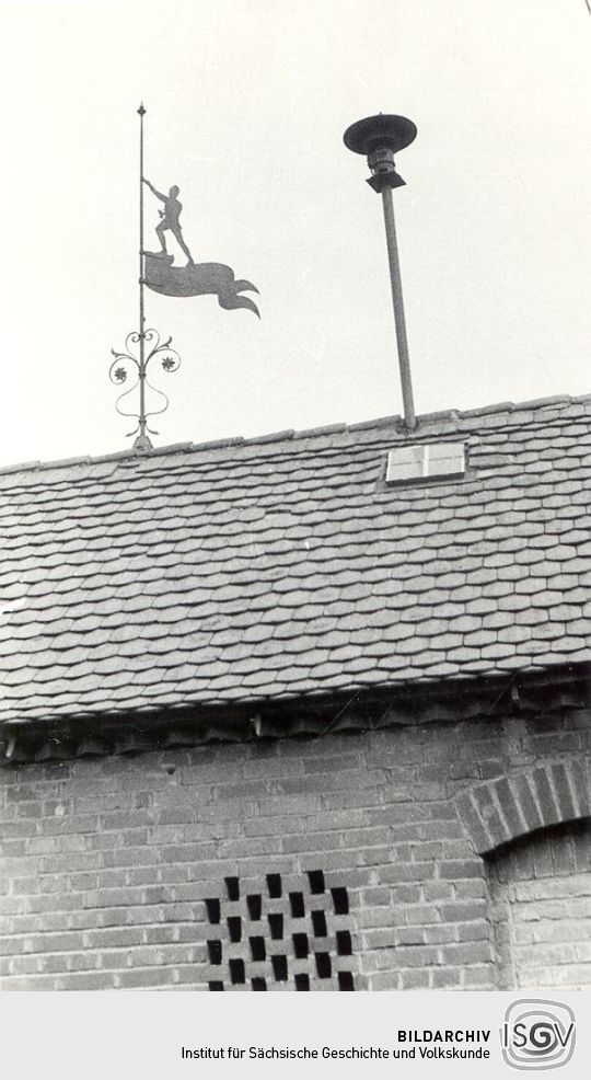 Dachfahne in Rodewitz