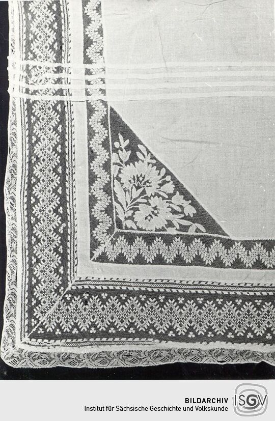 Schürze der Bautzener Tracht aus dem Museum Bautzen
