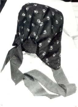 Bild: Alltagshaube aus Schorbus aus dem Museum Bautzen