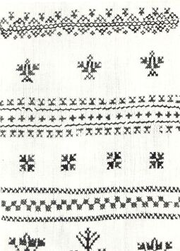 Bild: Kommunionstuch aus Schleife