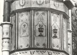 Bild: Kanzel einer Kirche in Bluno, Detail