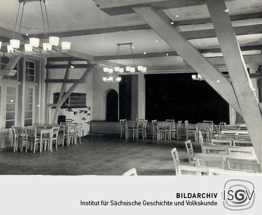 Saal des Kulturhauses in Kreckwitz