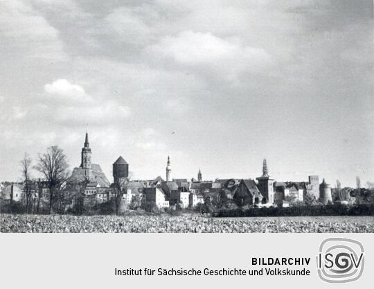 Blick auf die Stadt Bautzen