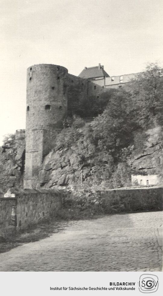 Blick auf den Karasekturm in Bautzen