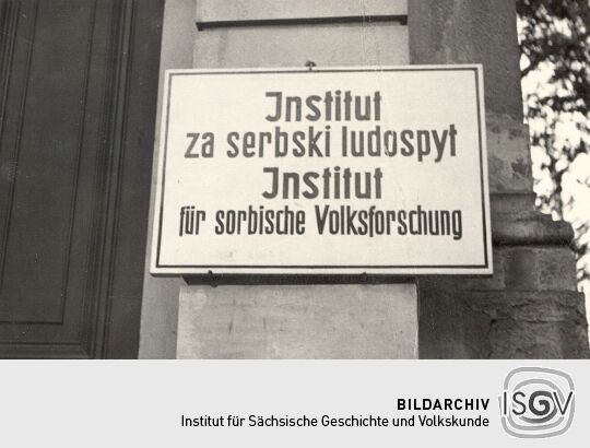 Institut für sorbische Volksforschung in Bautzen