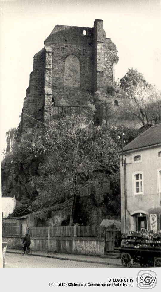 Ruine der Nikolai-Kirche in Bautzen