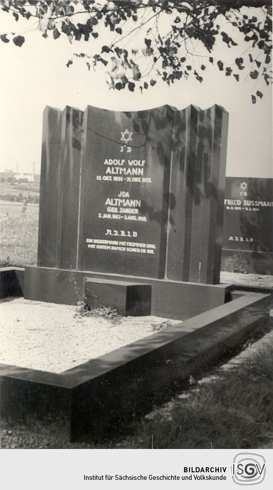 Jüdischer Friedhof zwischen Burk und Bautzen