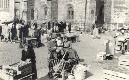 Bild: Marktleben auf dem Fleischmarkt in Bautzen