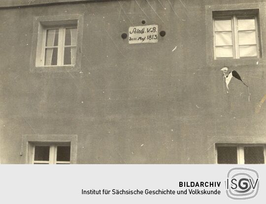 Gedenktafel in Nadelwitz