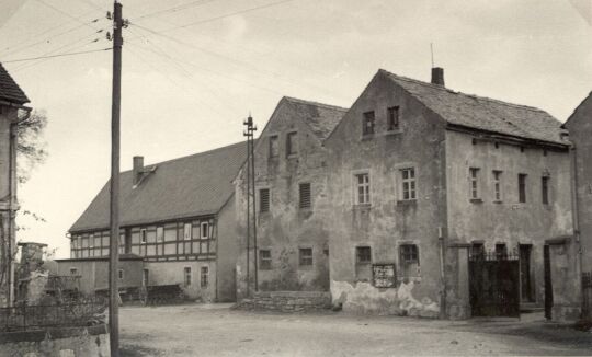 Dorfstraße in Nimschütz