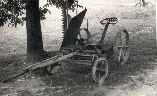 Landwirtschaftliches Gerät in Neudrauschkowitz