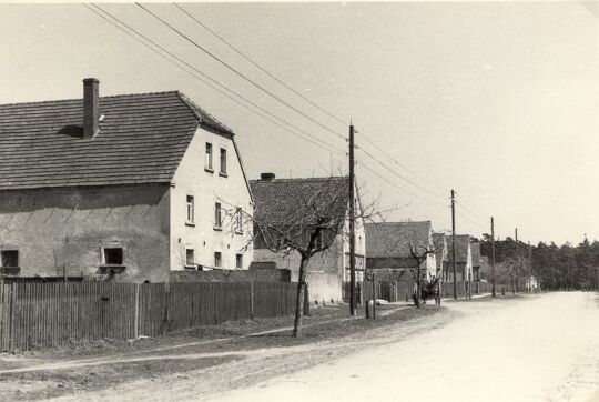 Dorfstraße in Geißlitz