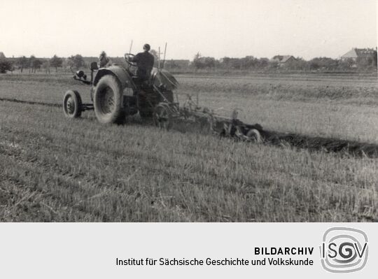 Feldarbeit in Königswartha