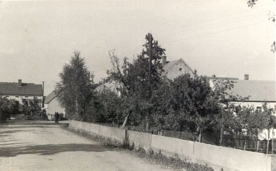 Dorfstraße in Kubschütz