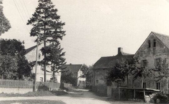 Dorfstraße in Kubschütz