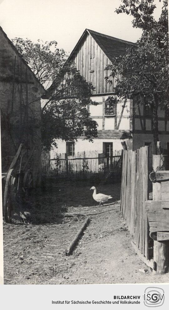 Altes Bauernhaus in Holschdubrau