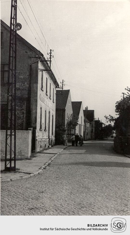 Dorfstraße in Neschwitz