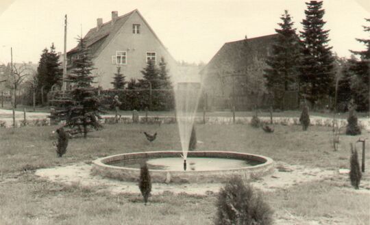 Dorfplatz in Neudorf/ Spree