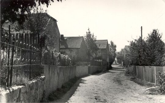 Dorfstraße in Doberschütz